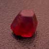 Red taaffeite hexagonal crystal, tapered with flat termination from Sri Lanka